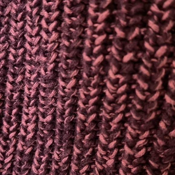 Maroon Goodthreads cowl neck sweater - size small - Picture 3 of 3